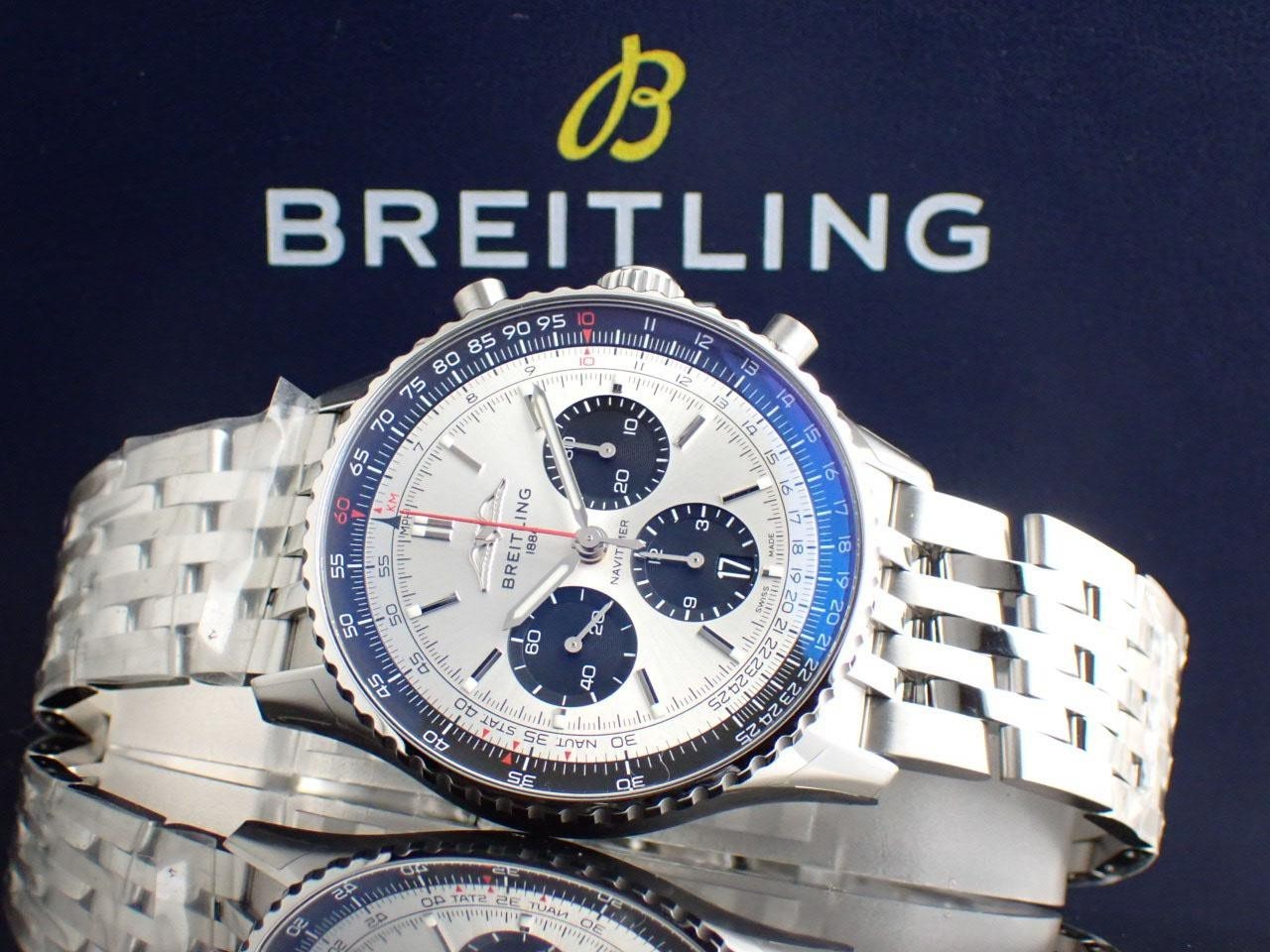 [New] Breitling Navitimer B01 Chronograph 43 Automatic Men’s Watch AB0138241G1A1
