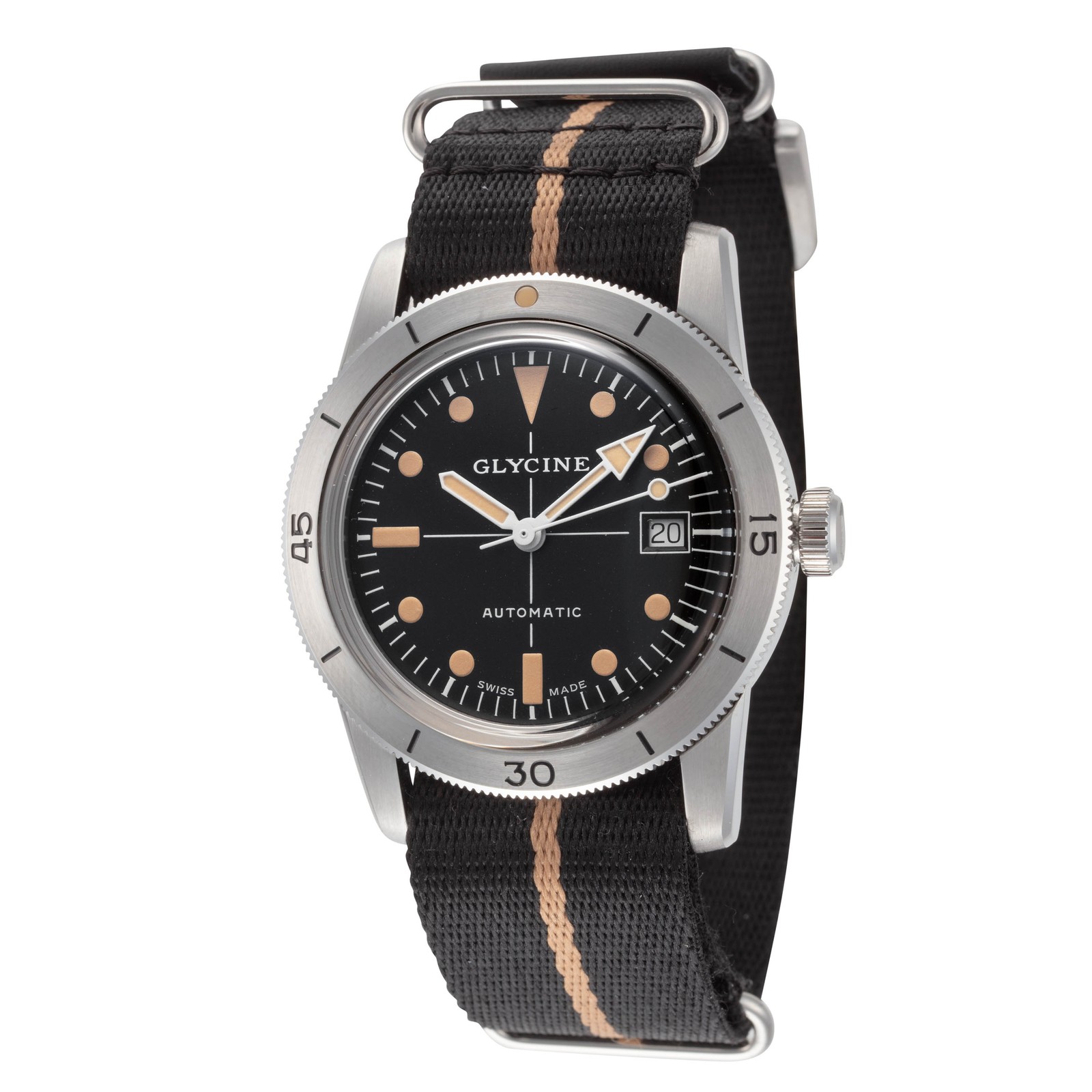 Glycine Unisex Sea Kraken 39mm Automatic Watch GL0501