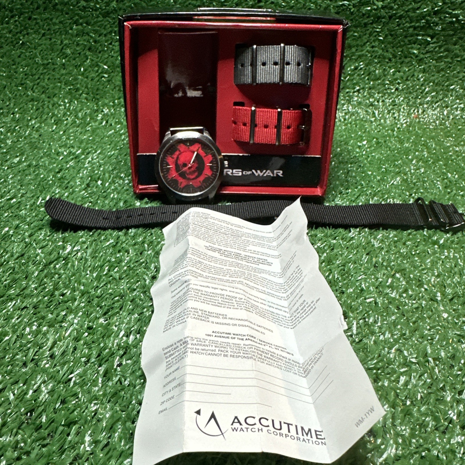 2016 Gears Of War 4 Promo Watch Set RARE NEW Opened Box read description