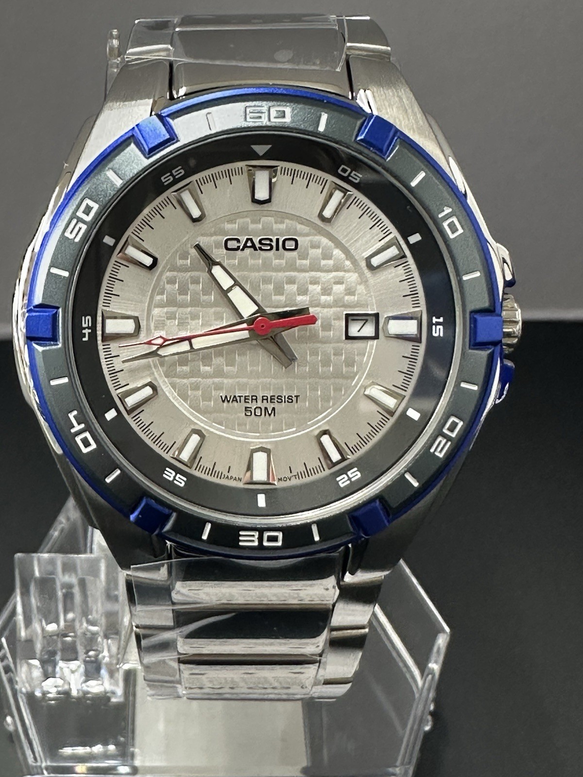 Casio MTP-1306D-7A Stainless Steel Off White Dial Men’s Watch