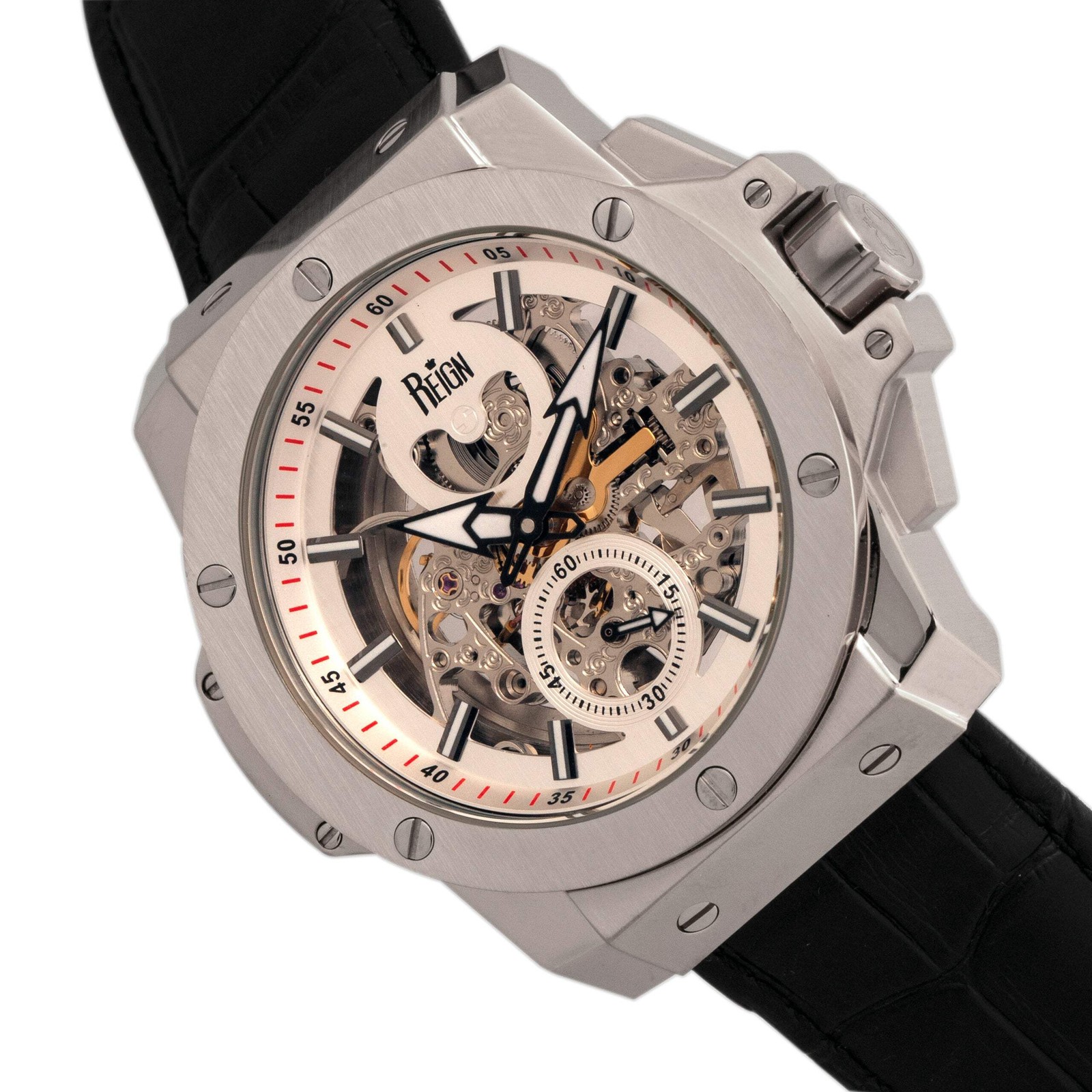 Commodus Silver | Silver Dial Wristwatch REIRN4001