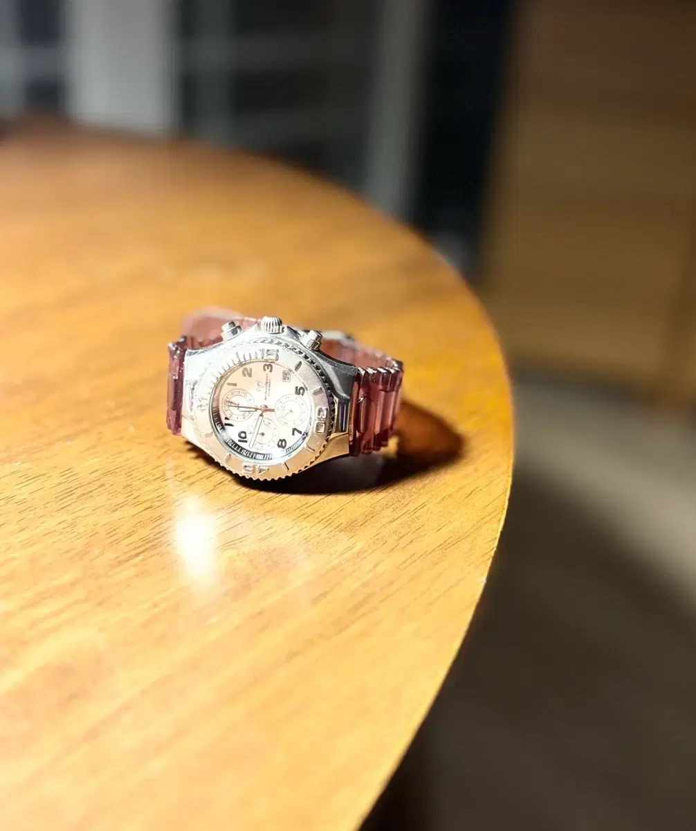 [A3M] TechnoMarine Quartz Classic Dial Stainless Steel Casual Watch Used [r8s]