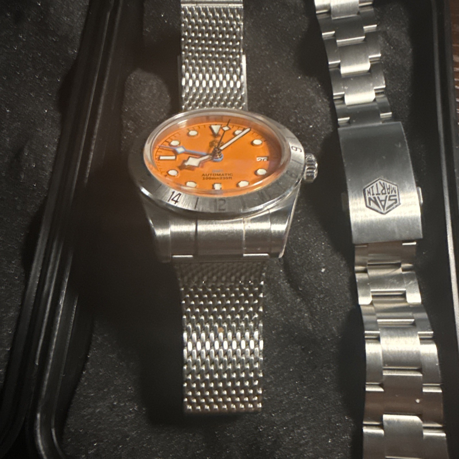 San Martin SN0054 BB Automatic GMT Sapphire Crystal