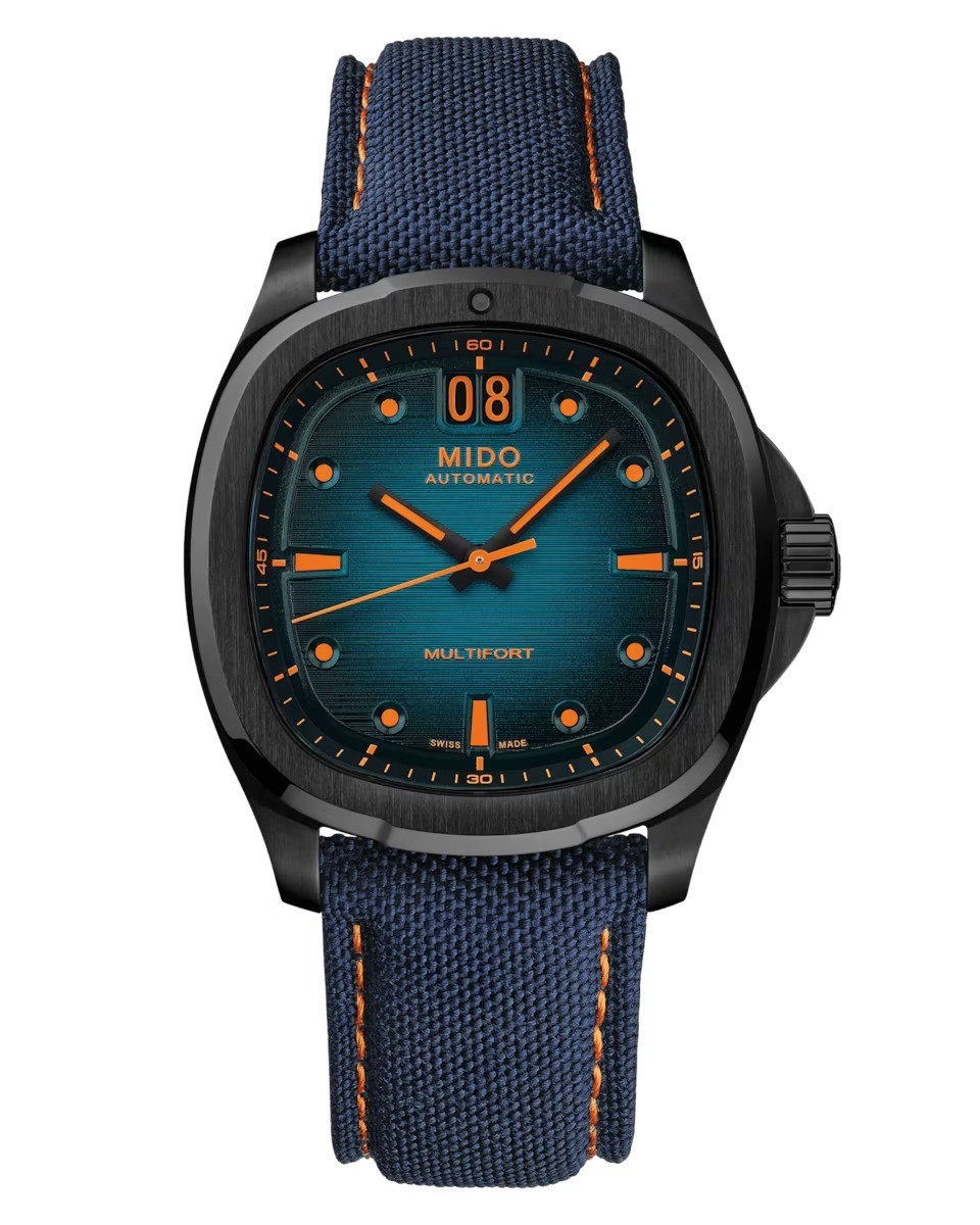 Mido Multifort TV Big Date Auto 40mm Blue Dial Men’s Watch M049.526.37.041.00