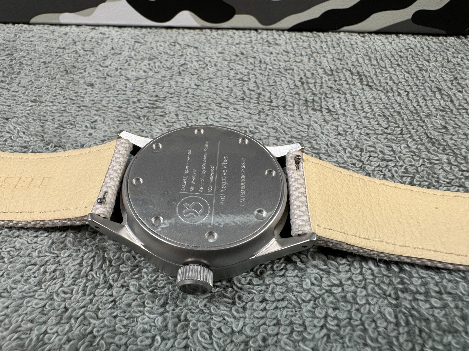 Bausele Limited Edition Ref. 31101 Field Watch MIL-W-46374F (Built By Vets)