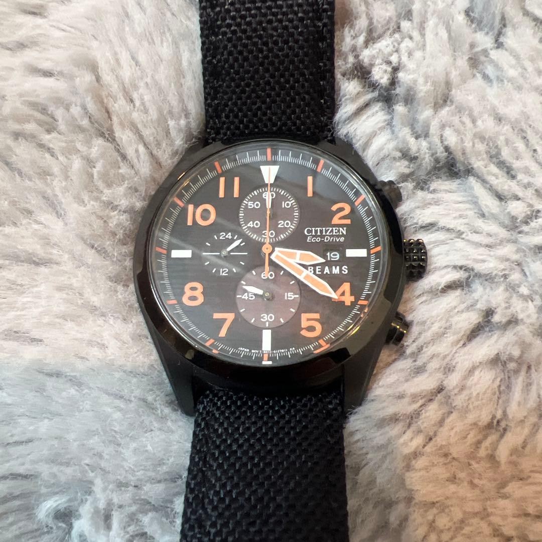 Citizen Eco Drive Beams Collaboration Watch Limited Edition Black for Men