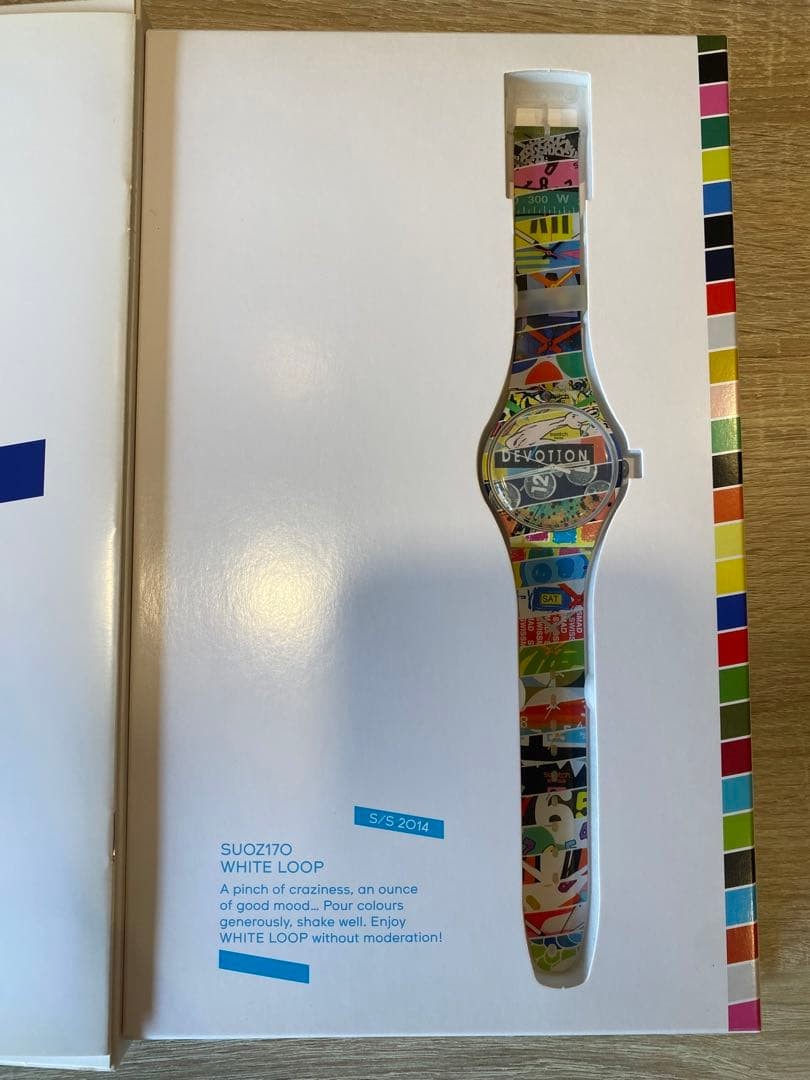 Swatch White Loop Suoz170 2014