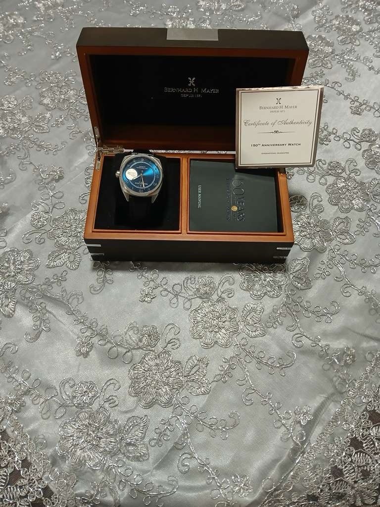 Luxury Bernhard H. Mayer watch – 150th Anniversary Edition,