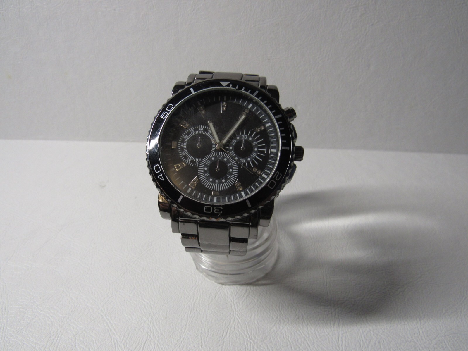 Accutime Watch Corp Men’s Wrist Watch 0521 Japan Movt