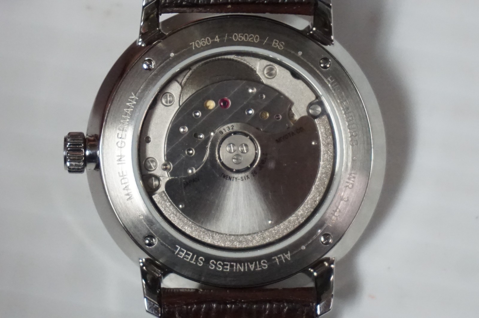 Zeppelin Automatic Men’s Watch LZ 129 Hinderburg Made in Germany Model # 7060-4