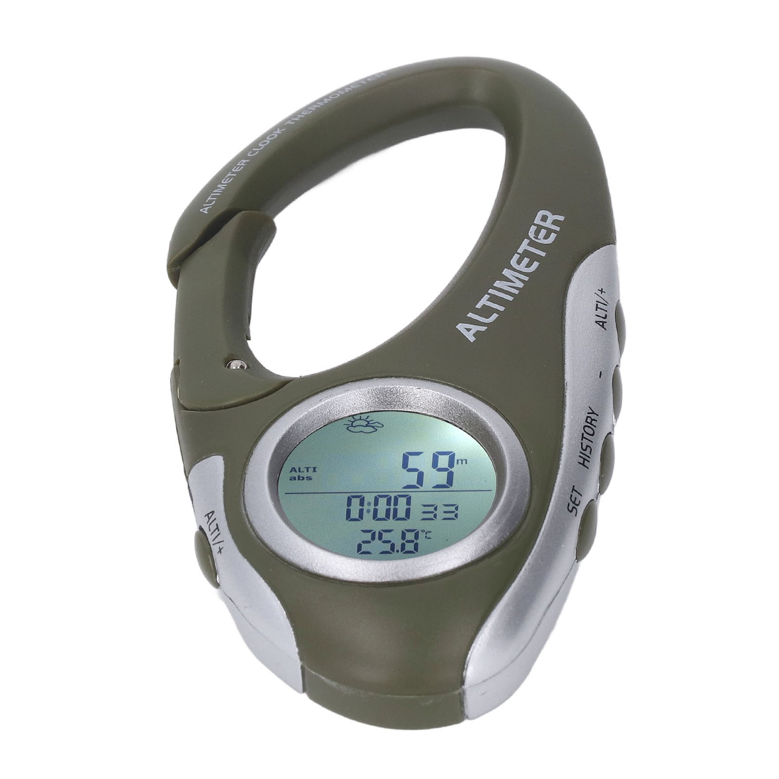 DIGITAL Altimeter Barometer ABS Housing Backlight Altitude Barometer Sports