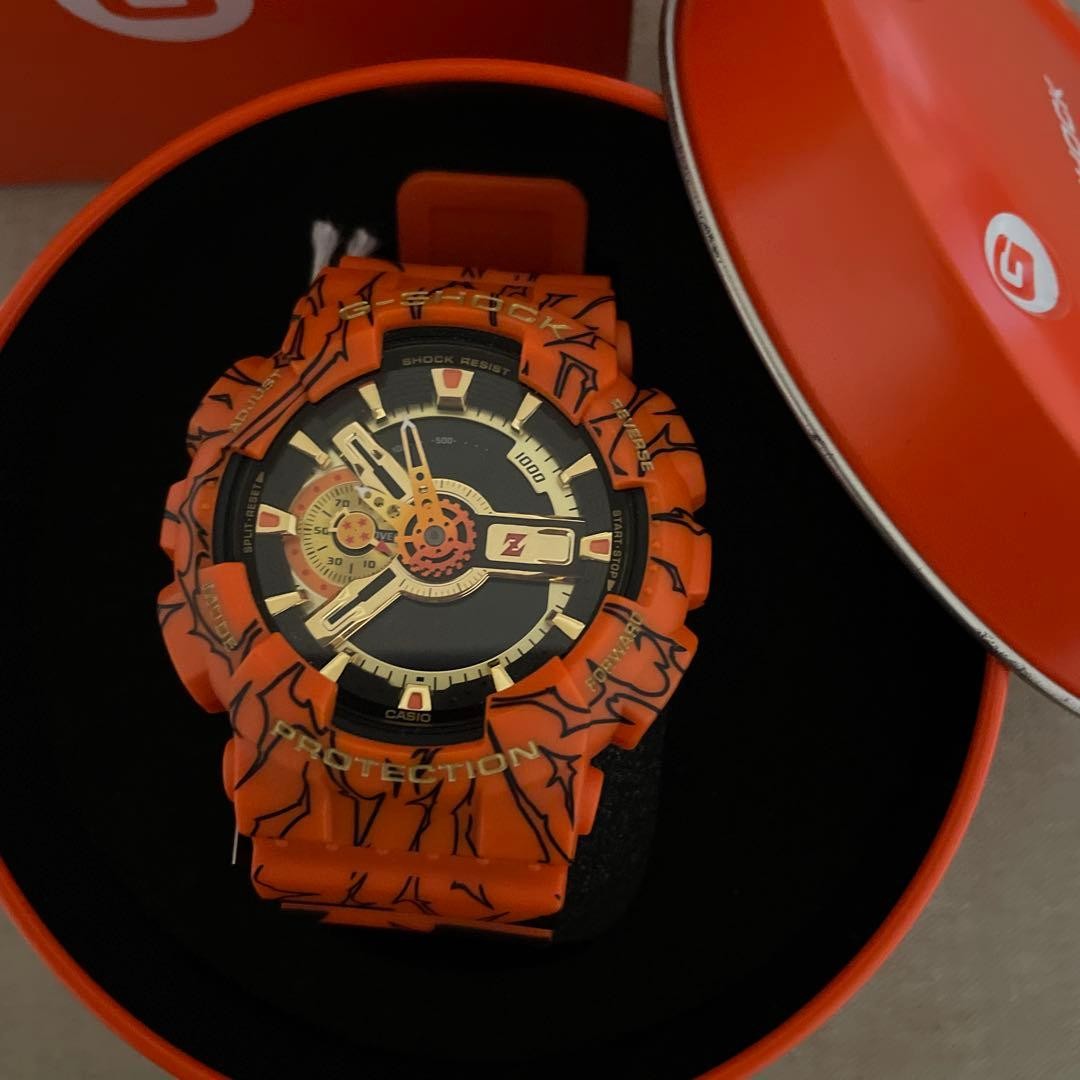 G SHOCK GA 110 Dragon Ball Collaboration Watch Orange