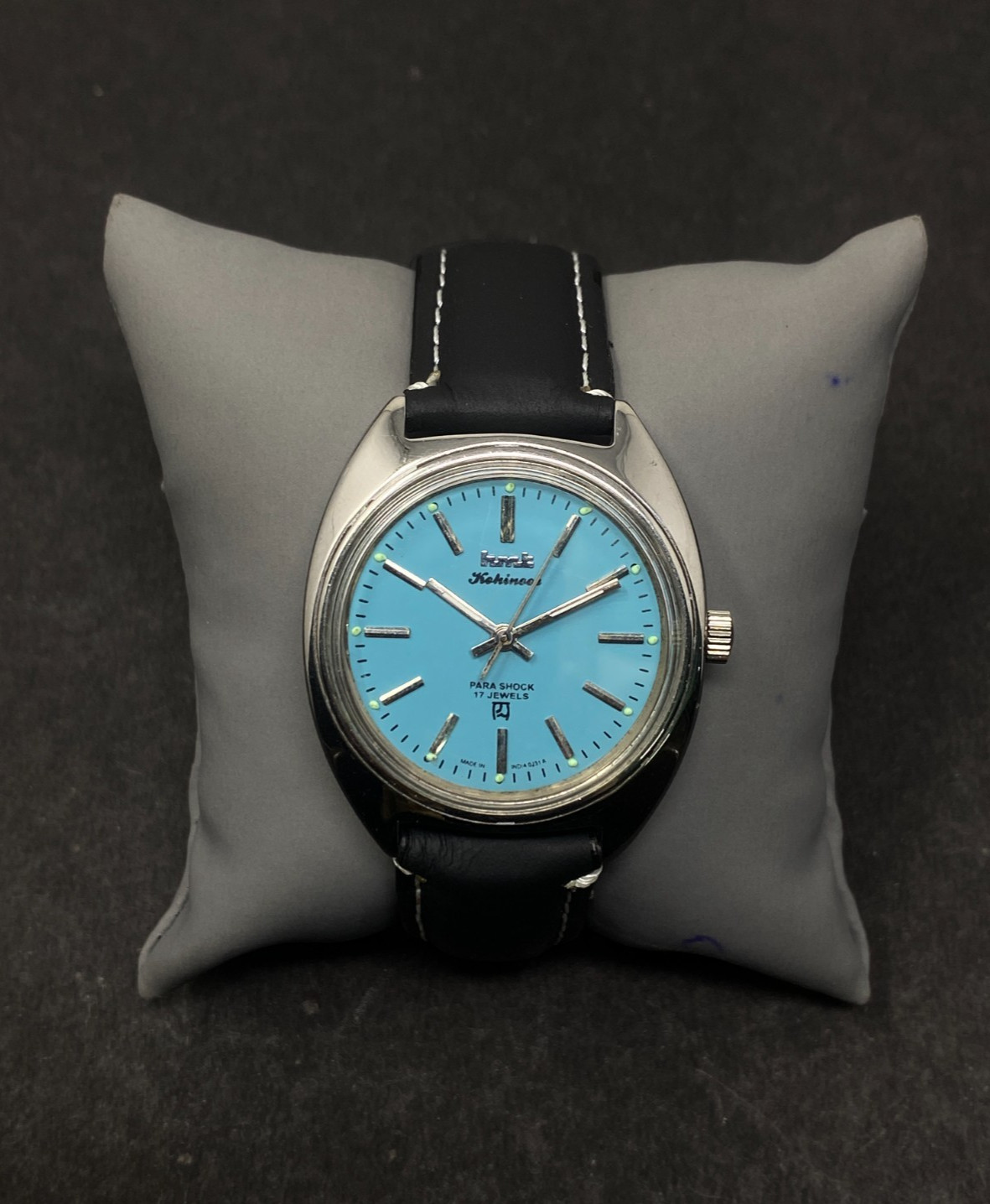 Vintage HMT Kohinoor 17 Jewels Mechanical Hand Winding Men’s Wrist Watch