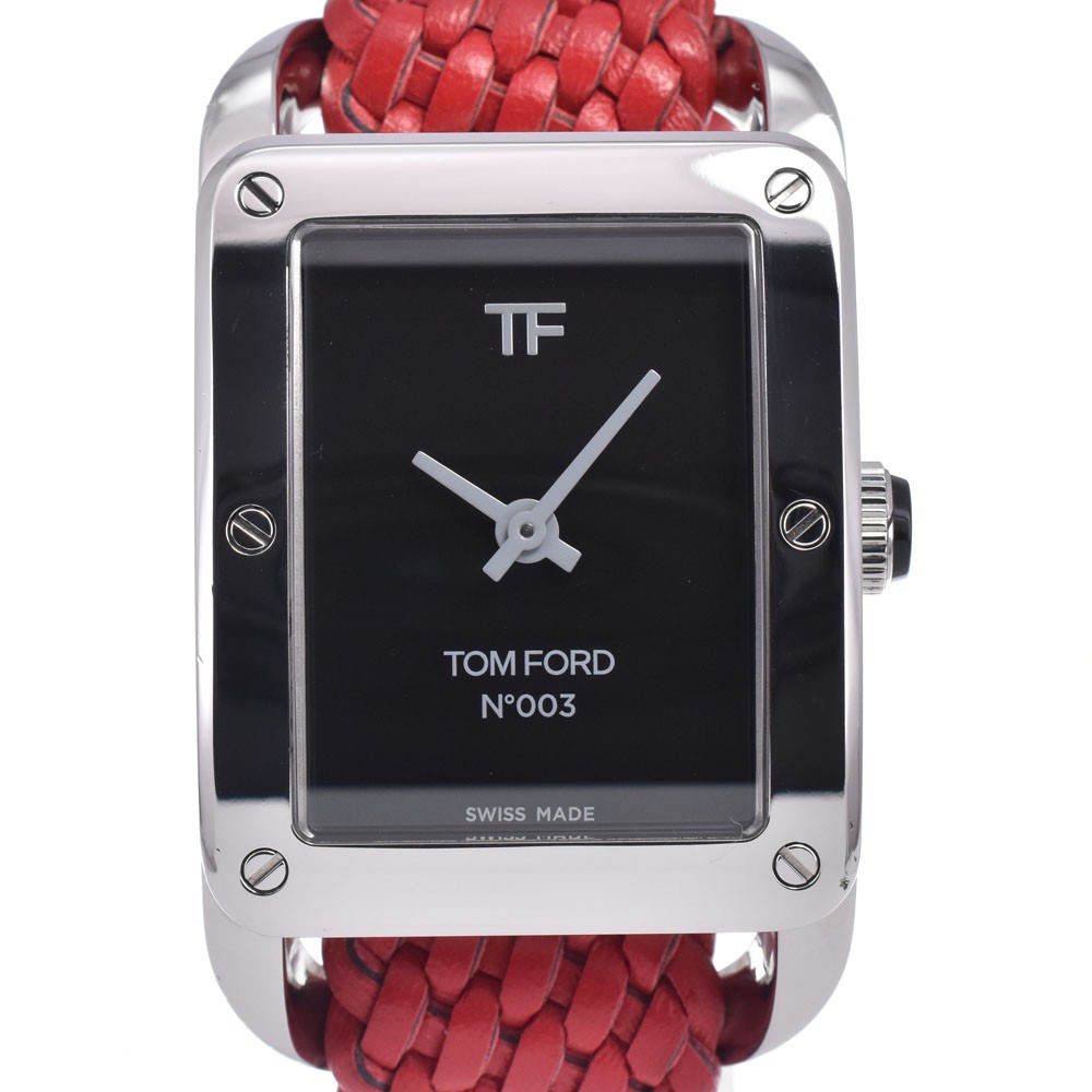 with paper TOM FORD N.003 TFT003001 black Dial Quartz Men’s Watch L#148194