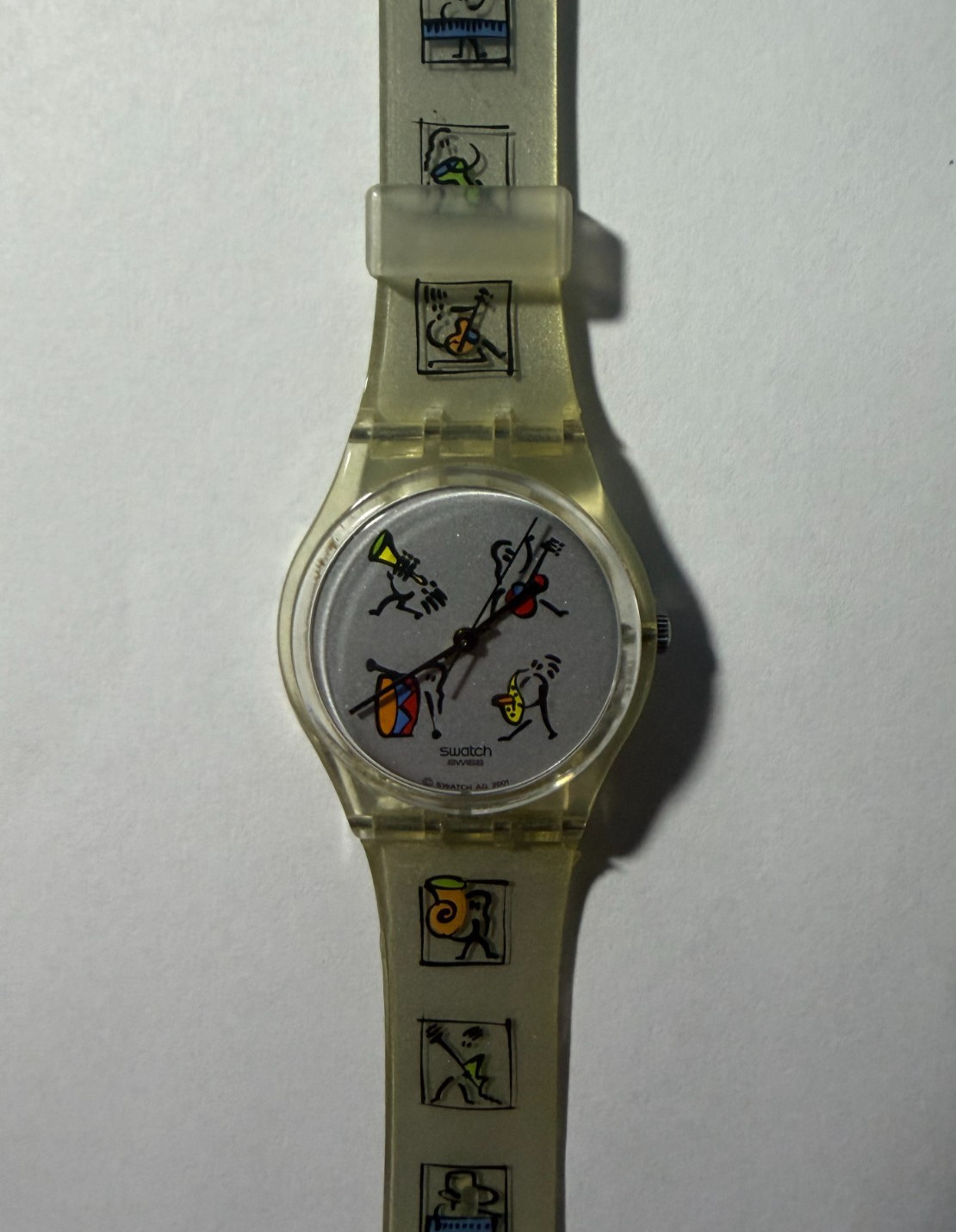 2001 Swatch INSTRUMENTAL Montreux Jazz Festival Limited Edition Watch