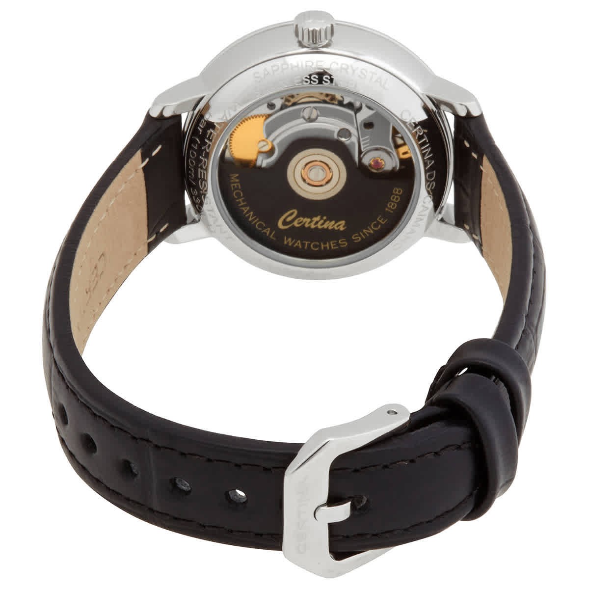 Certina DS Caimano Automatic Silver Dial Ladies Watch C035.207.16.037.00