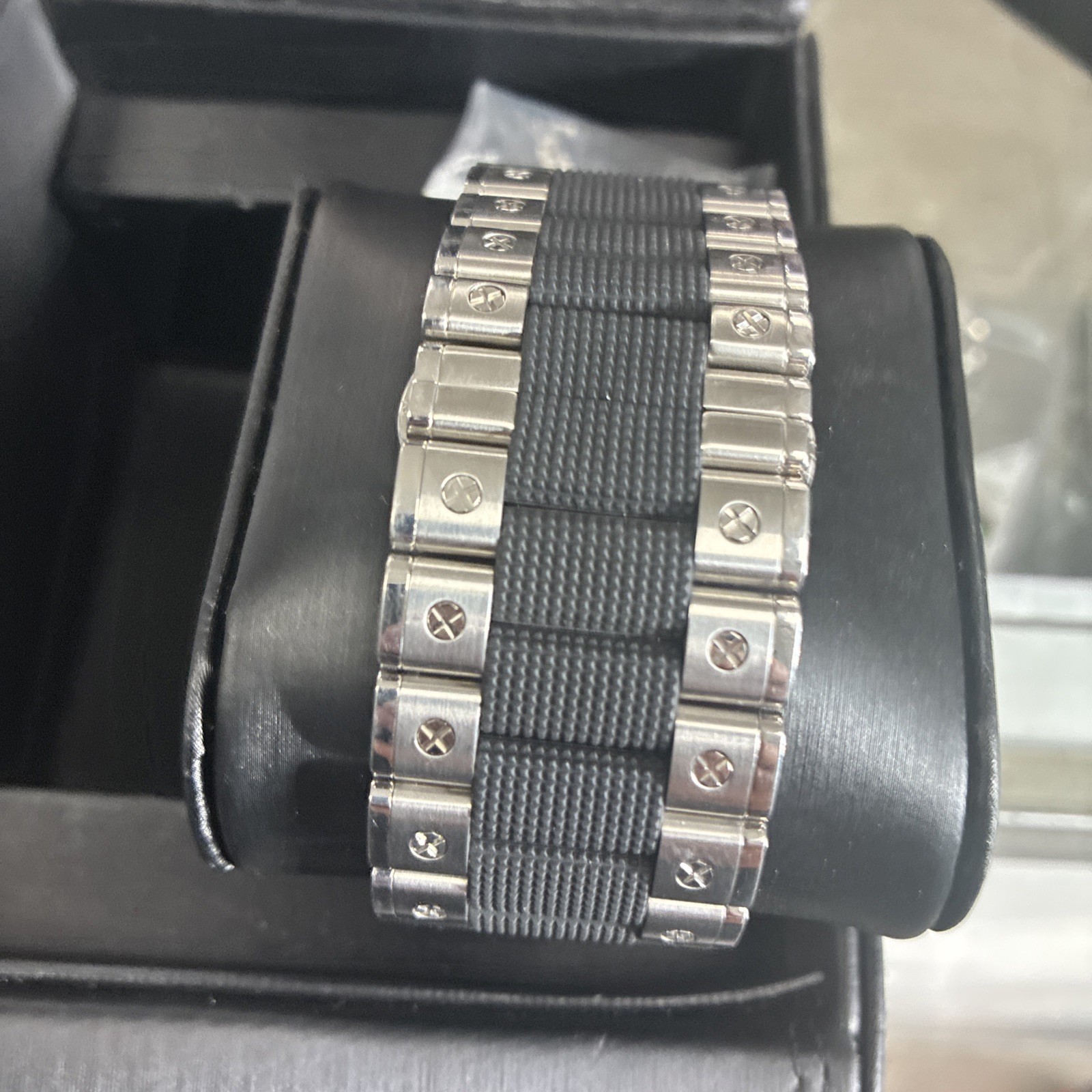 RENATO CHRONOGRAPH STALLION COLLEZIONI ETA 251.272 Box, Links, Mint, Quartz