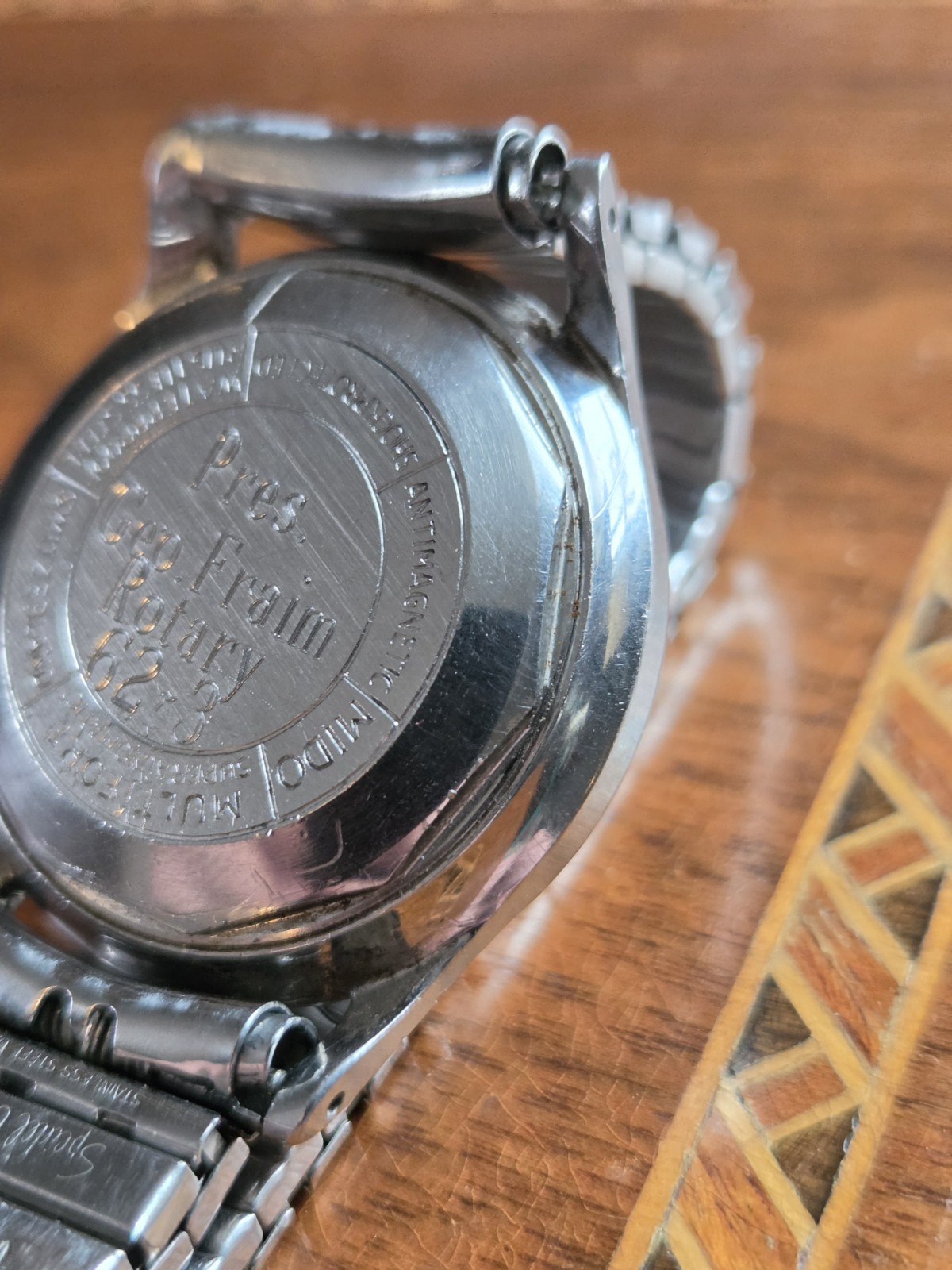 Mido Multifort Super Automatic Powerwind Watch Runs Great