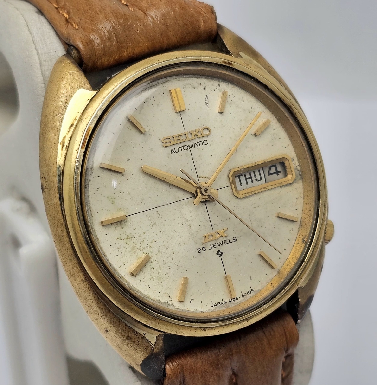 Seiko DX 6106-6003 Automatic Day/Date Vintage Men’s Watch