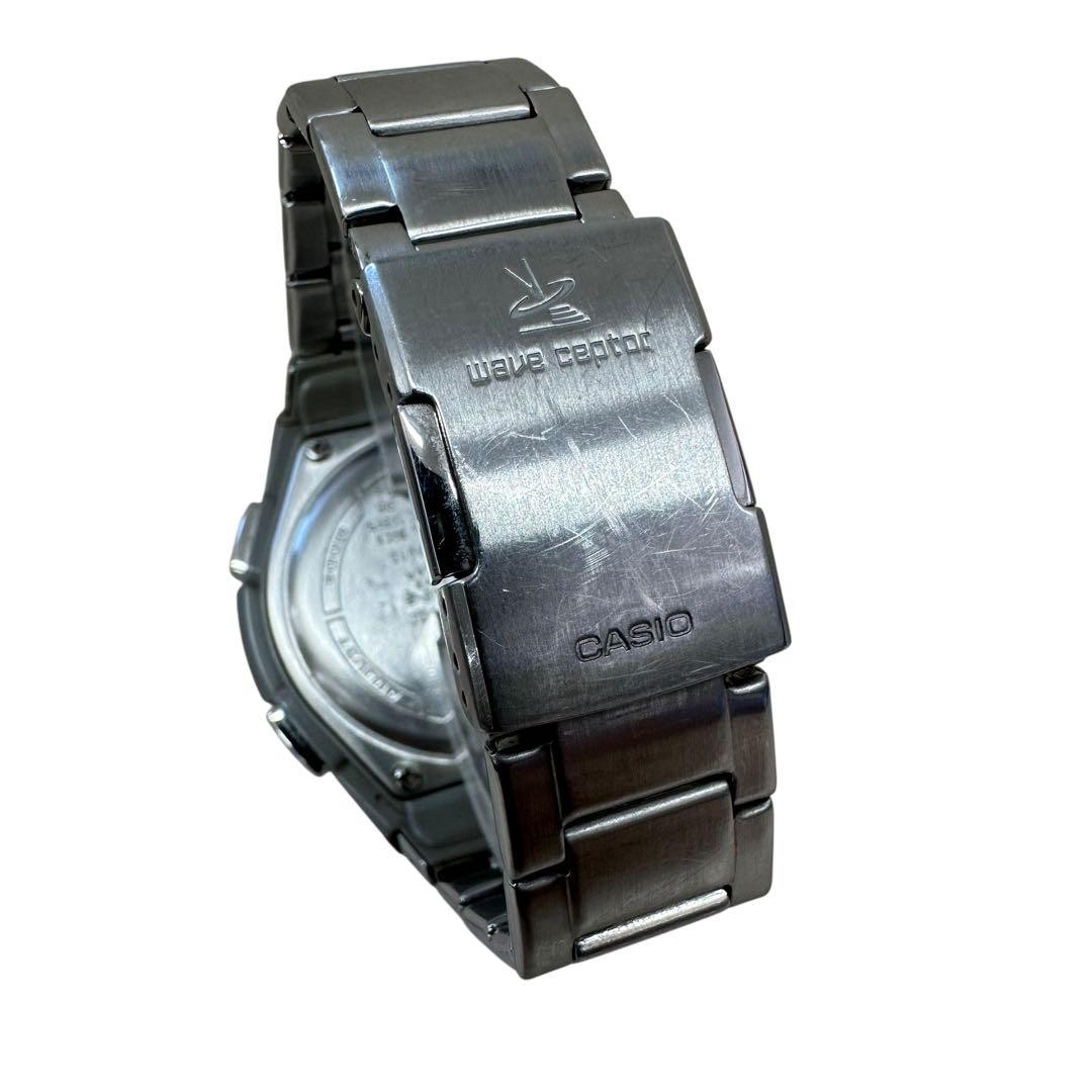 Casio Wave Ceptor Radio Watch Working Japan Import
