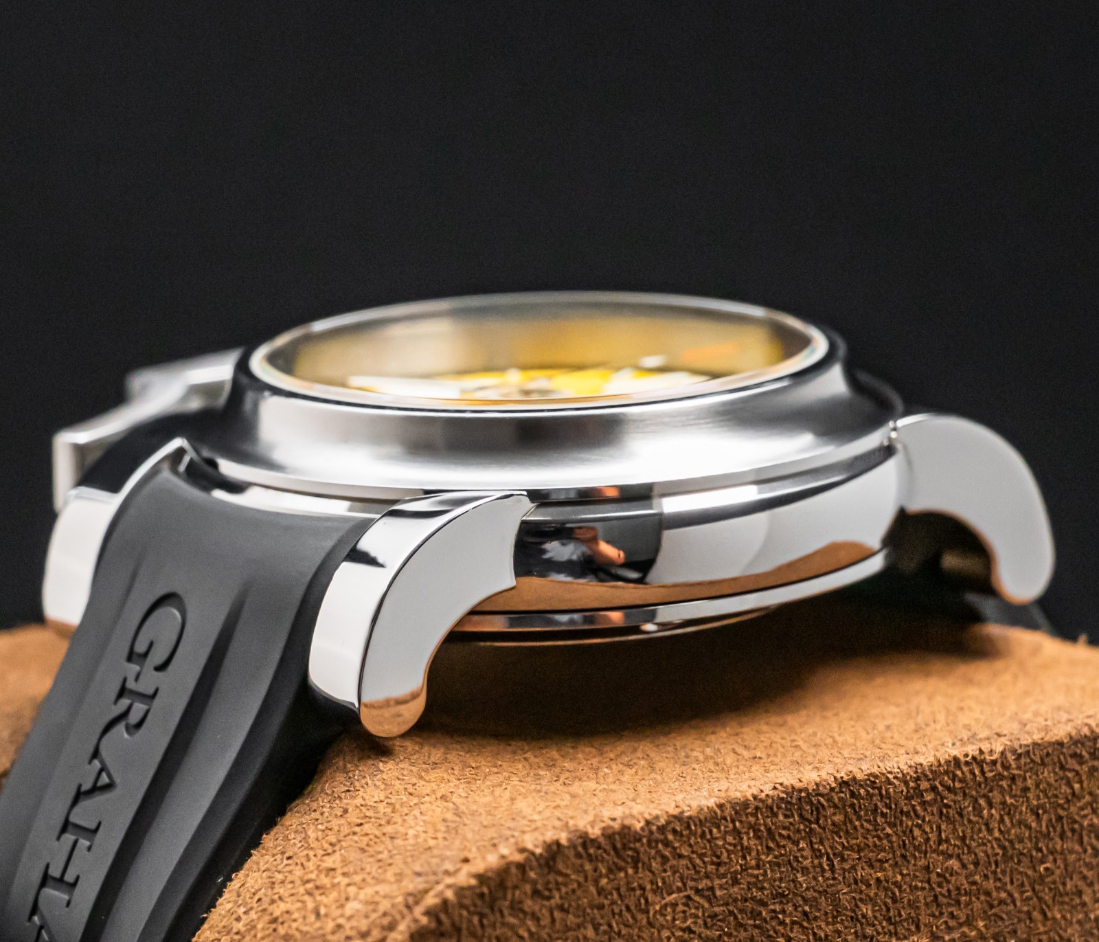 Graham Chronofighter Oversize Yellow Ranger 47mm Yellow Dial 2OVAS.Y01A.K10B
