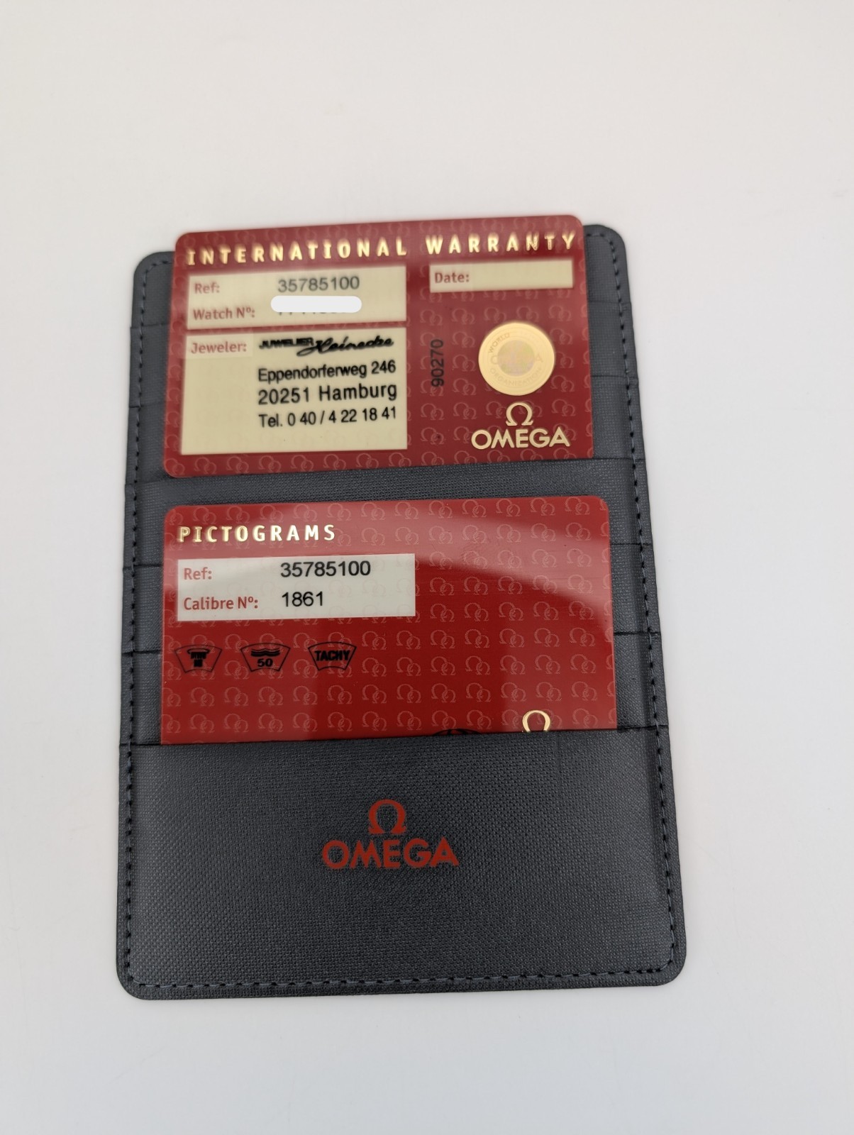 Omega Speedmaster Professional Moonwatch Snoopy 35785100 Full Set Ø42mm #3036
