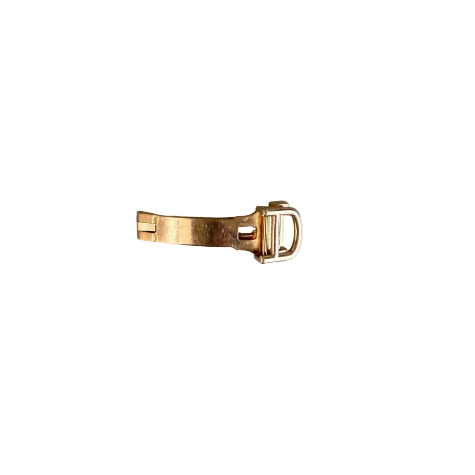 Authentic Cartier 18k Gold 11mm Deployant Clasp Buckle