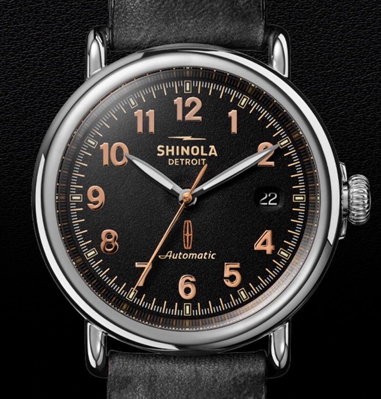 Shinola Automatic Runwell x Lincoln Limited Edition 100 Year Anniversary 1of500