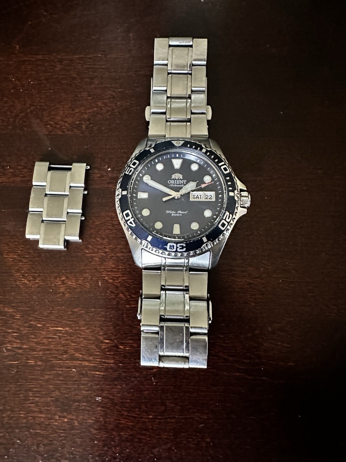 ORIENT RAY II 2 Automatic Watch AA02-C7-A Blue Dial