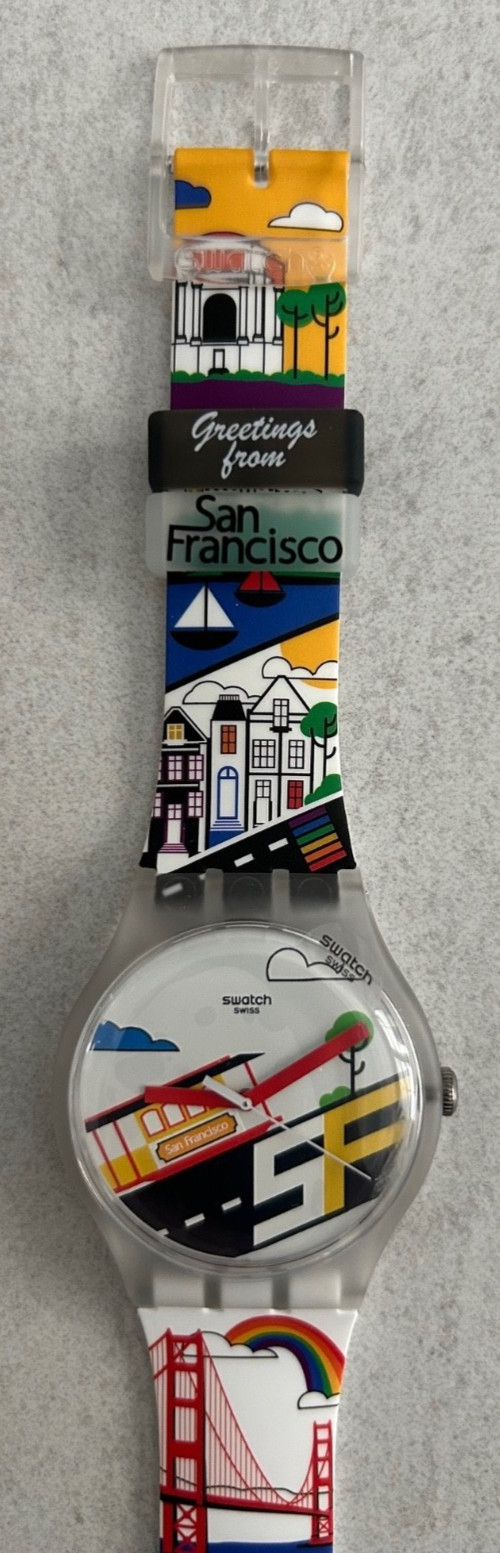 Swatch – Greetings from San Francisco – SO29Z103 – 2021 – Special Canvas Bag