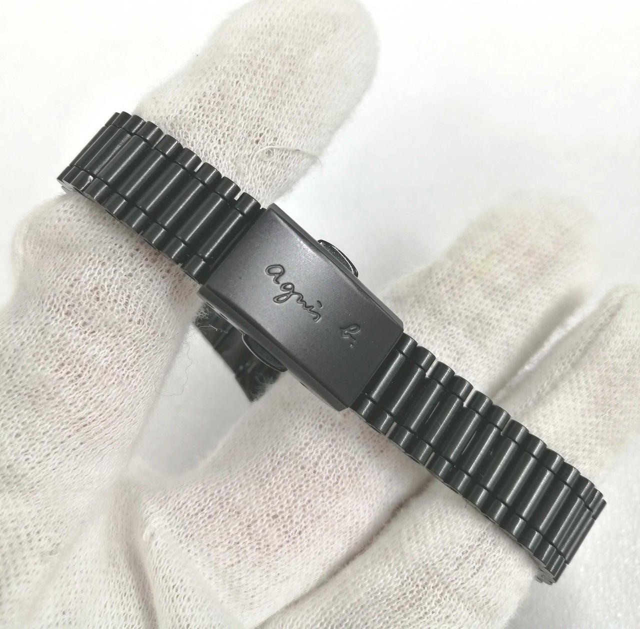 AGNES B. watch BLK Used