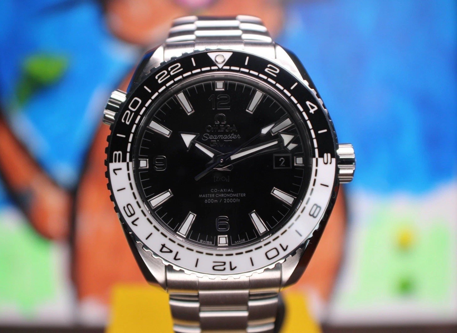 Omega Seamaster Planet Ocean “Oreo” 2024 Ceramic Bezel Ref. 215.30.44.22.01.001