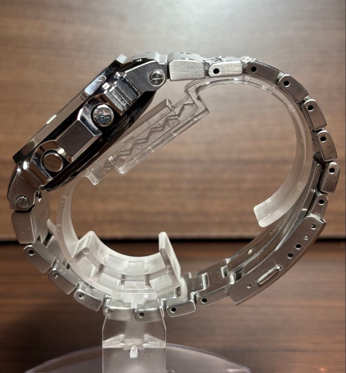 【Excellent】CASIO G-Shock GMW-B5000D-1JF Silver Bluetooth Full Metal Men’s Watch