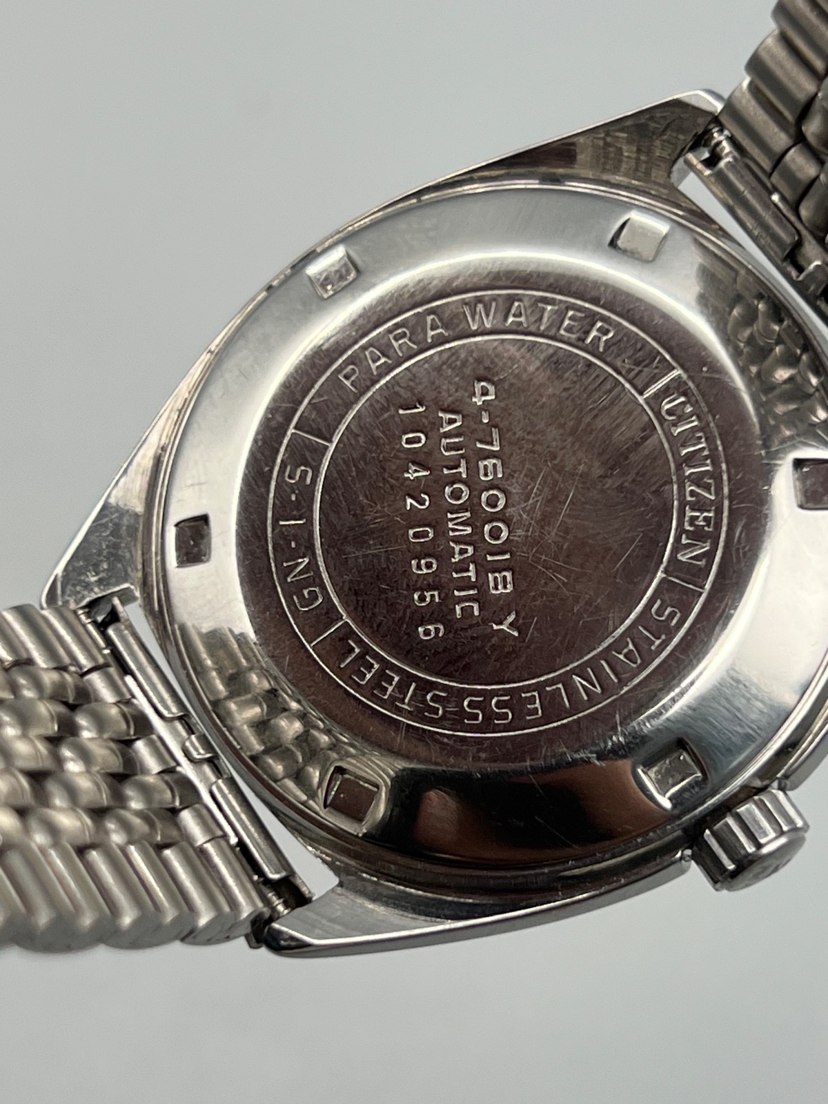 citizen automatic leopard super beat 8 silver colour dial for mans