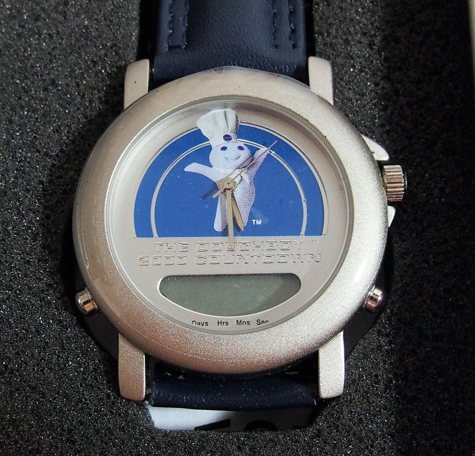The Pillsbury Doughboy 2000 Countdown Advertising Watch in Box