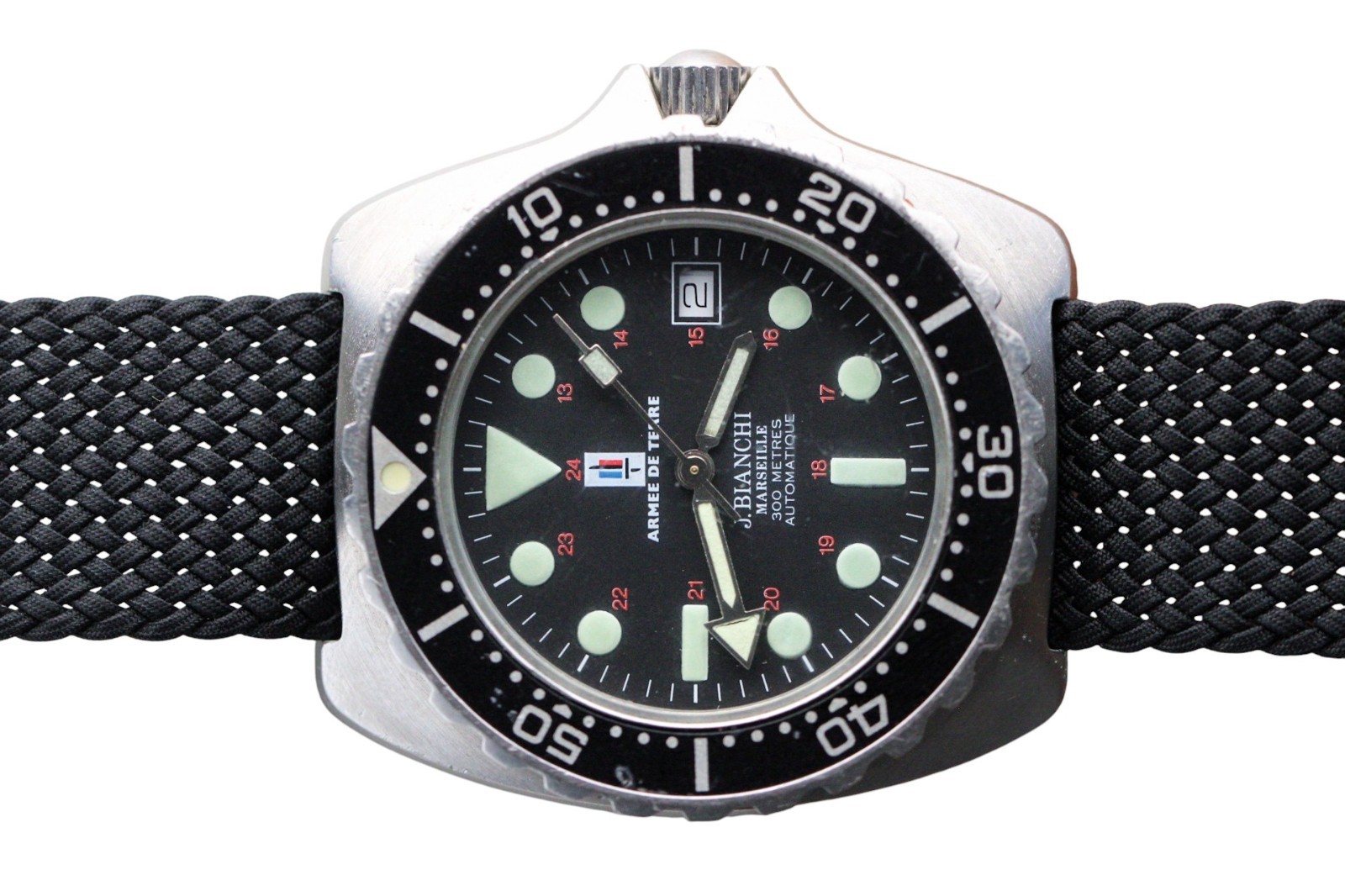 Jacques Bianchi Armée de Terre French Army Divers Watch 1994 Issue