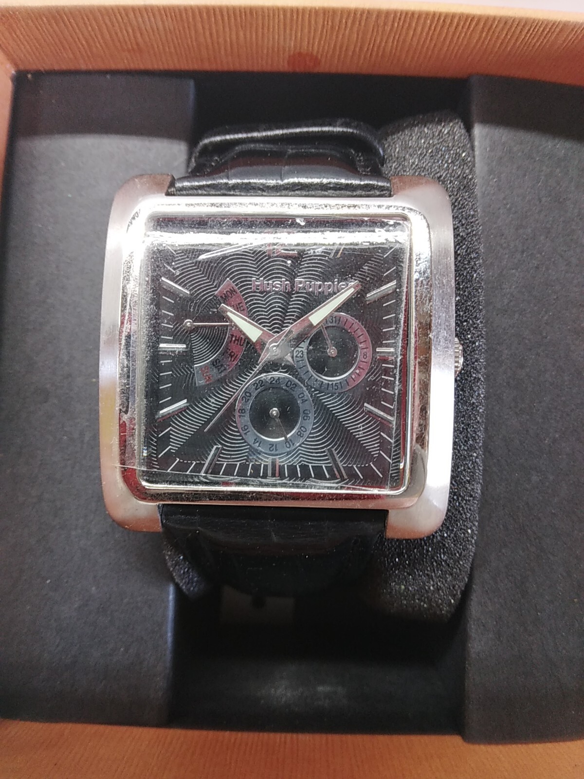 Hush Puppies Watch Hp.7036M.2502 RETAIL VALUE $195.00 with Manual And Box