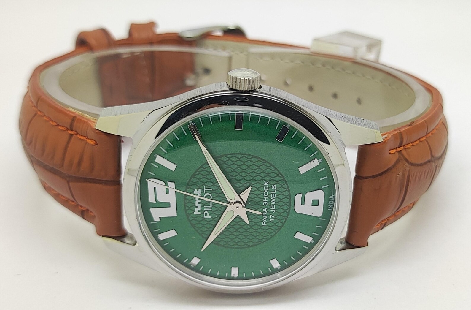 Refurbished Automatic Men’s Watch Day Date | Classic Vintage Style | Steel Strap