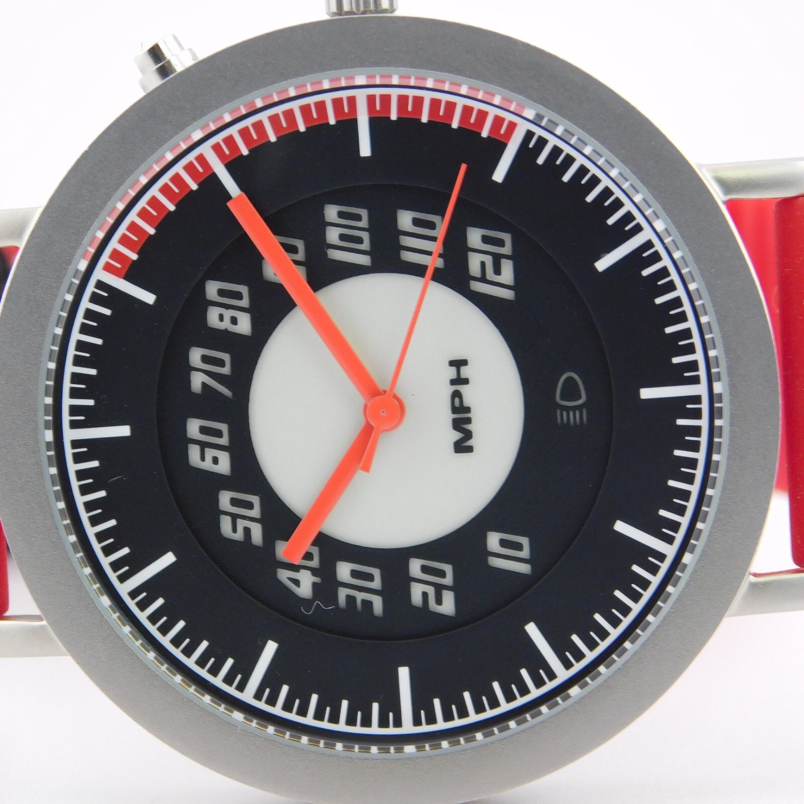 PROJECTS Speedometer Quartz Men’s Watch Sz. 7 3/4″ New Battery