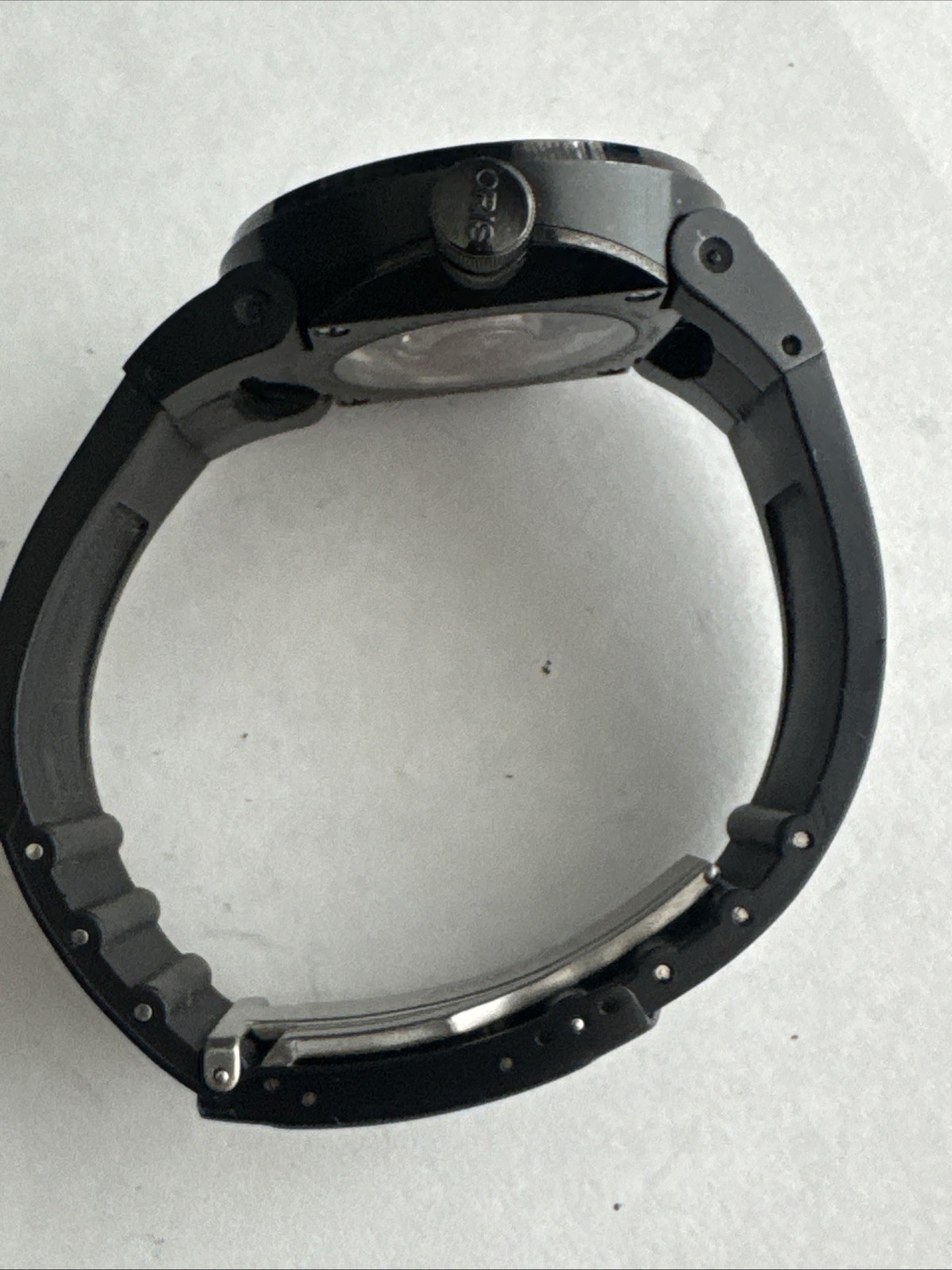 ORIS Williams F1 Team 7560 Automatic 40mm Day Date Black And Red Clean