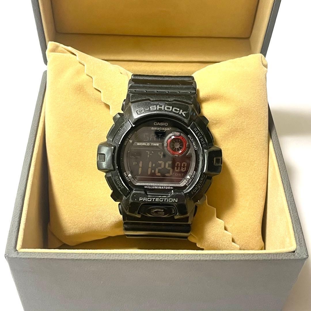 CASIO G-SHOCK G-8900SH Black Digital Watch Working Product