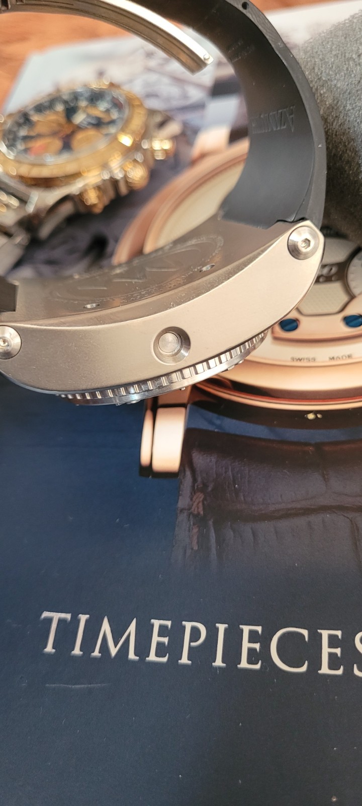 MINT CONDITION LIMITED EDITION AZIMUTH XTREME 1 DEEP DIVER TITANIUM 46MM 2000M