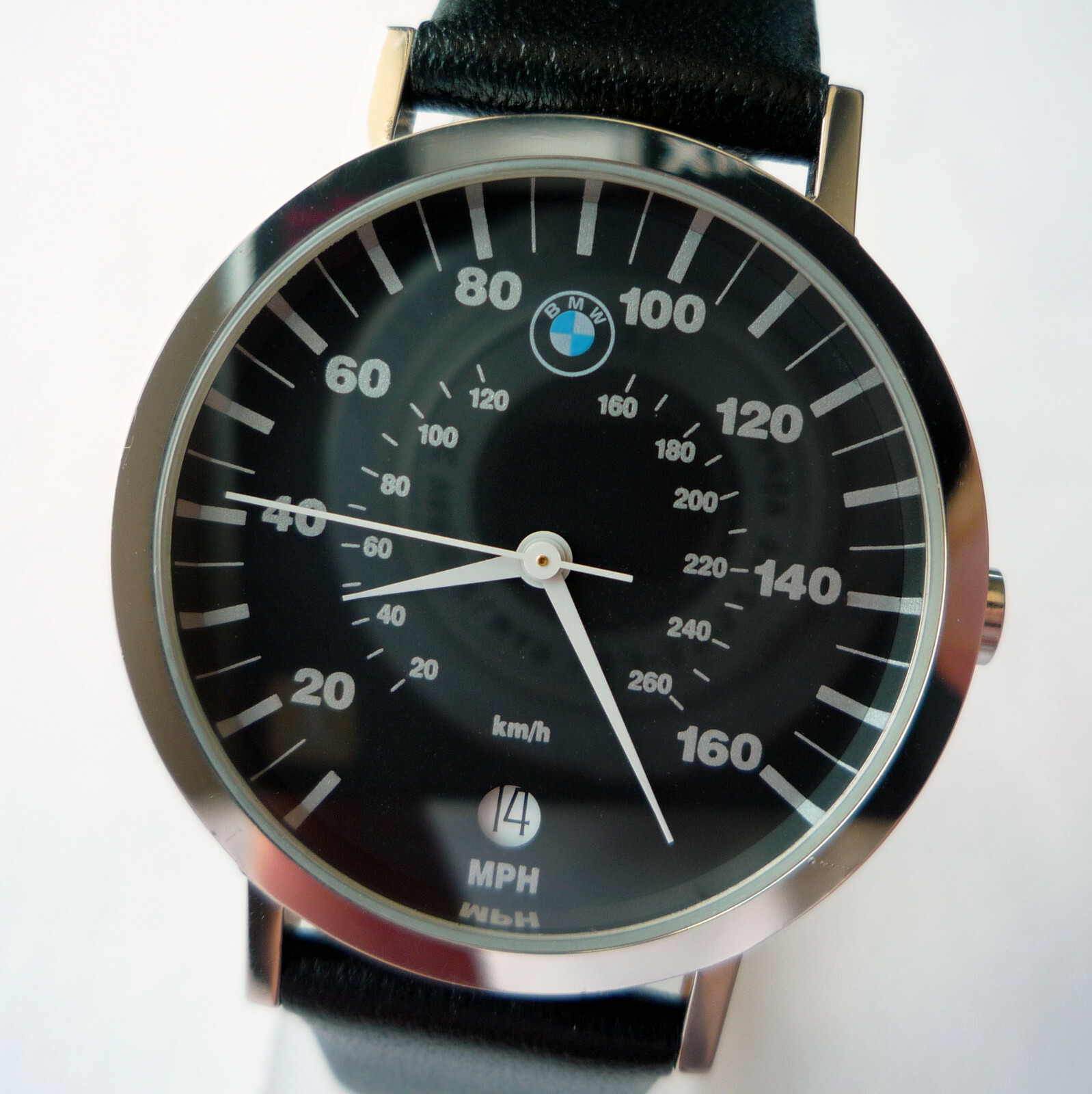 BMW Classic Lifestyle Car Speedometer Sport Accessory Design Swiss Made Watch