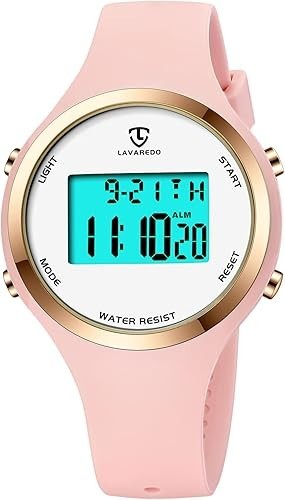 L LAVAREDO Watches for Women 3ATM Waterproof Outdoor Digital Sport Watches