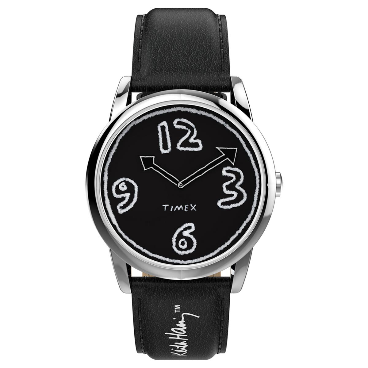 Timex Easy Reader Keith Haring Designer Art Limited Edition 38mm Watch TW2W25400