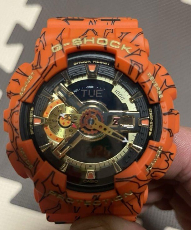 Casio G-Shock Dragon Ball Z GA-110JDB-1A4JR 51.2mm Case Orange From Japan
