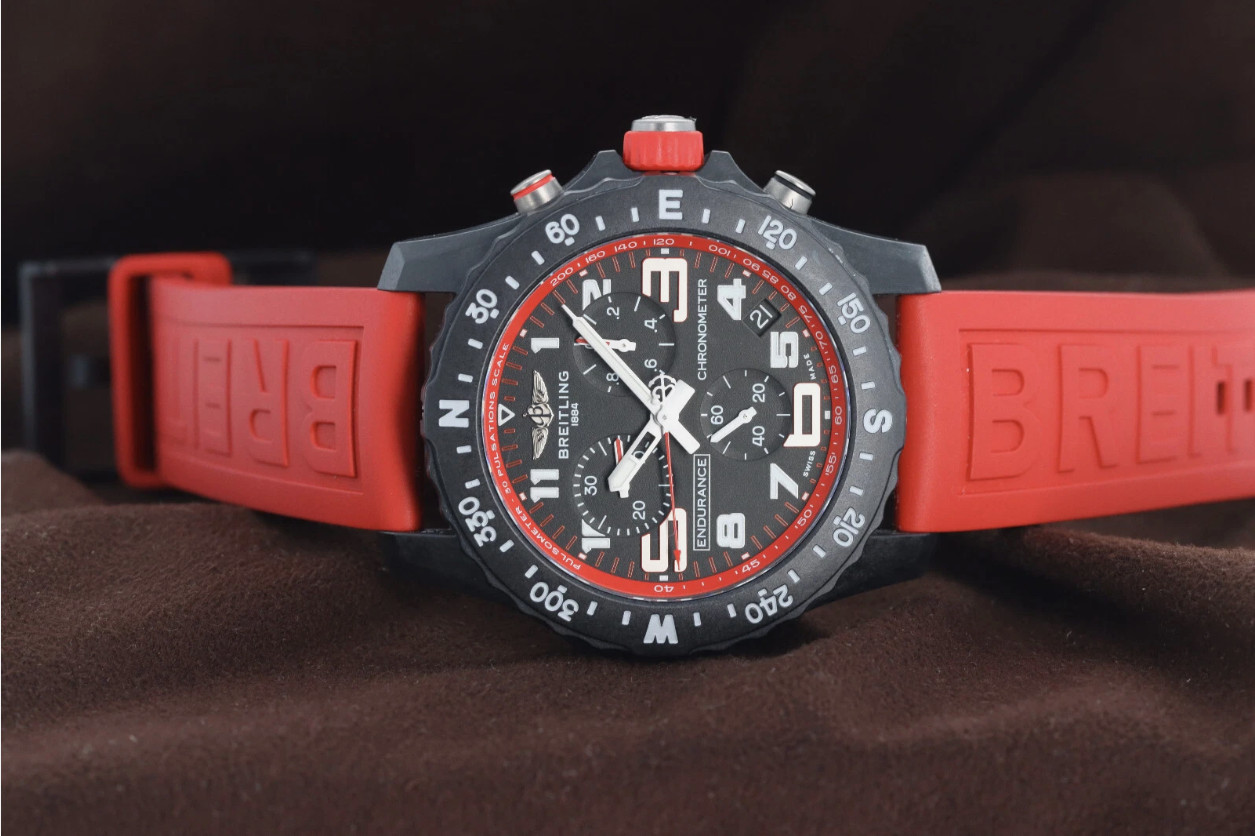Breitling Endurance Pro Chronograph Red 44mm – Black Polymer, X82310D91B1S1