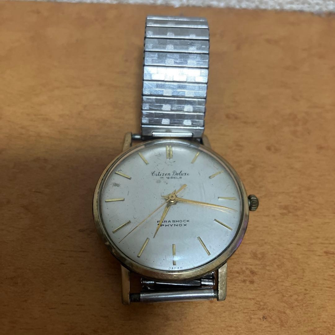 [Rare Vintage] Citizen Deluxe Manual Winding Parashock Finox