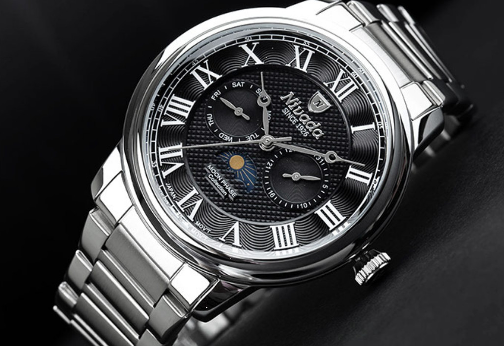 Nivada Men’s Multi-Function Metal watch 1005