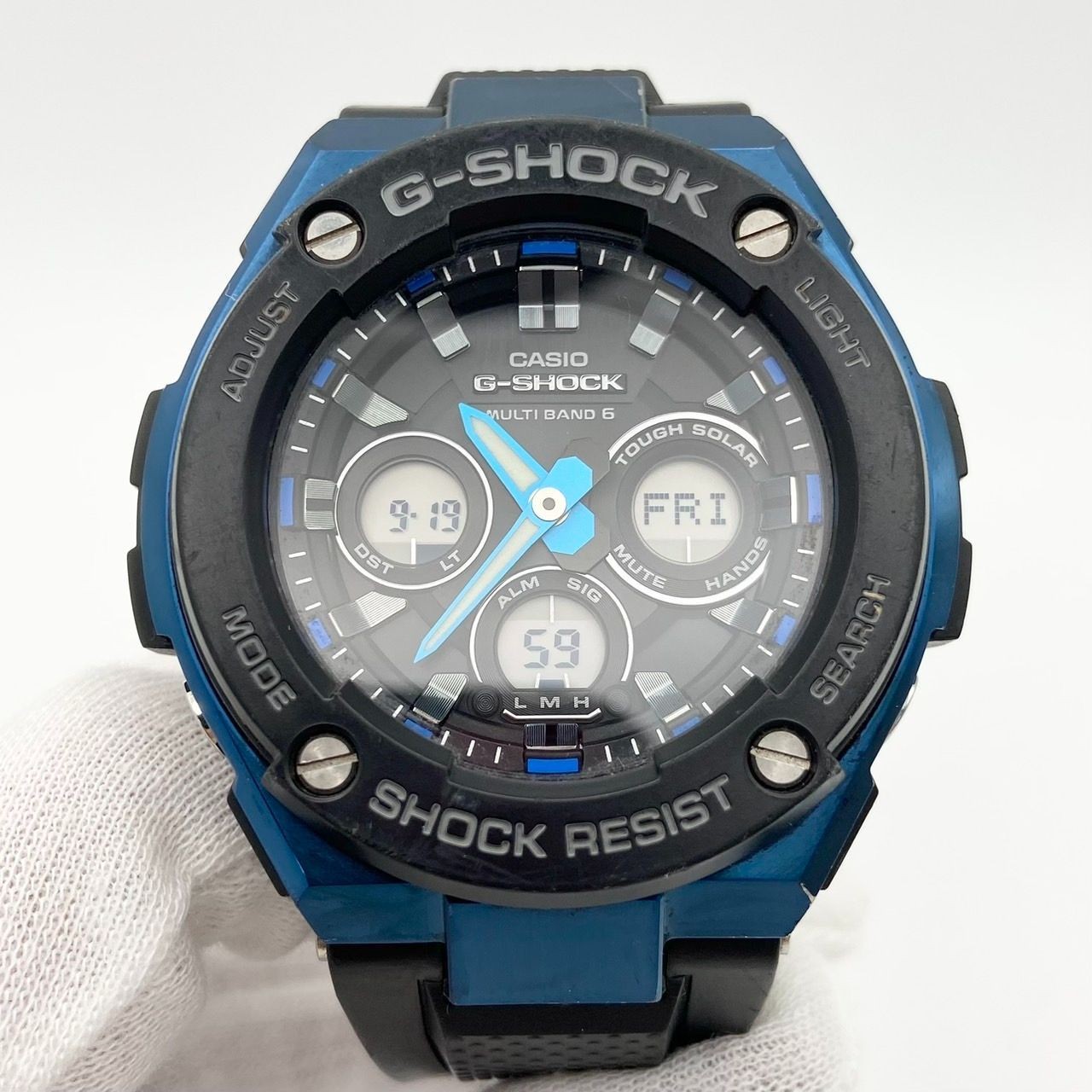 CASIO G-SHOCK G-STEEL GST-W300G-1A2JF Men’s Radio Solar Watch Black Dial Japan